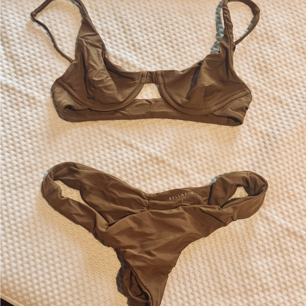 Brown Bikini Set
